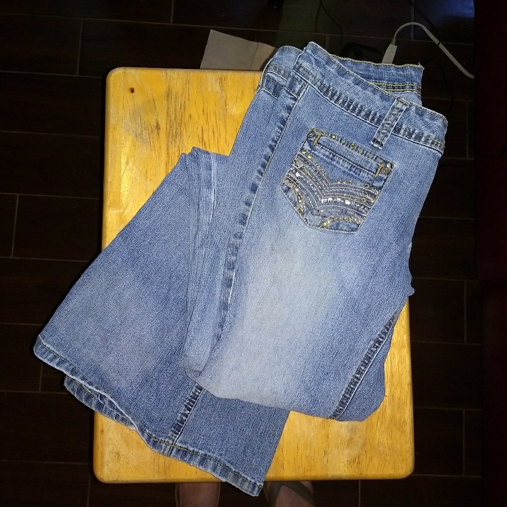 Angels sz 9 Jrs Bootcut Jeans